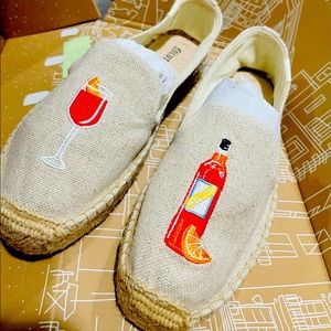 Soludos Spritz Smoking Slipper